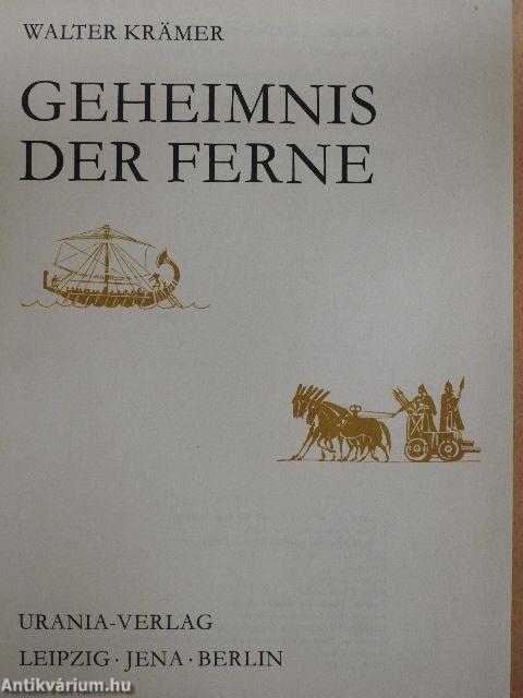 Geheimnis der Ferne