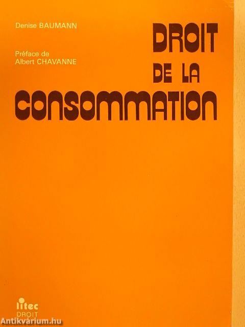 Droit de la Consommation