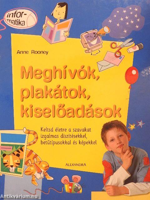 Meghívók, plakátok, kiselőadások