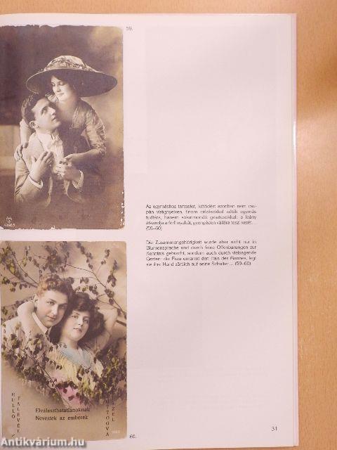 Szerelem régi képes levelezőlapokon