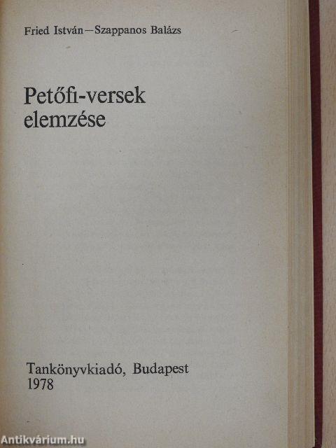 Petőfi-versek elemzése