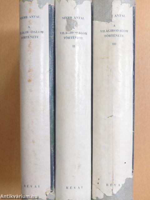 A világirodalom története I-III.