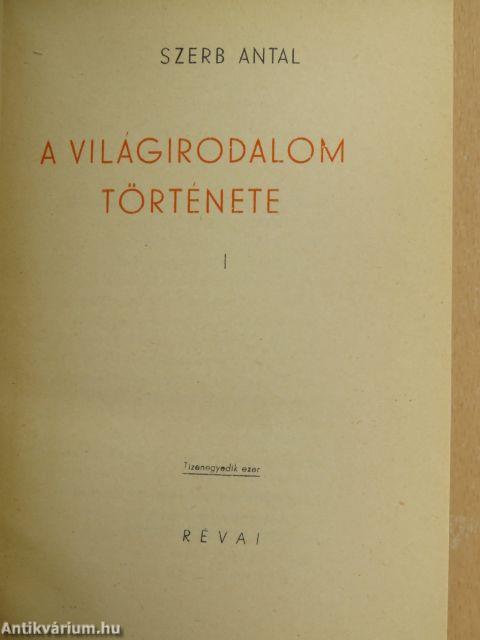 A világirodalom története I-III.