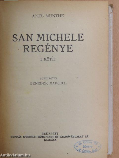 San Michele regénye I-II.