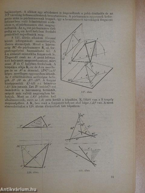 Ábrázoló geometria műszaki rajz