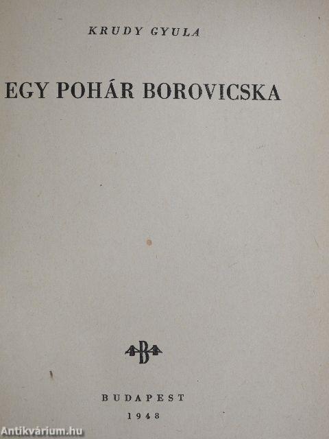 Egy pohár borovicska