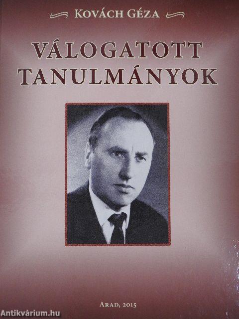 Válogatott tanulmányok