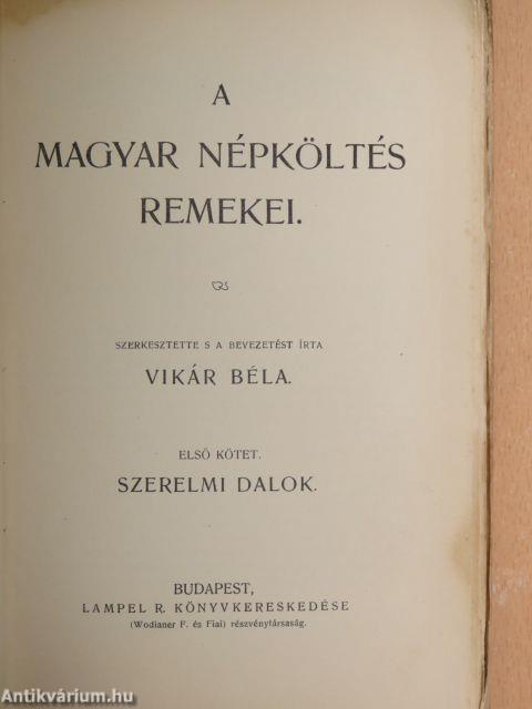 A magyar népköltés remekei I.