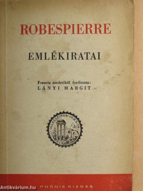 Robespierre emlékiratai