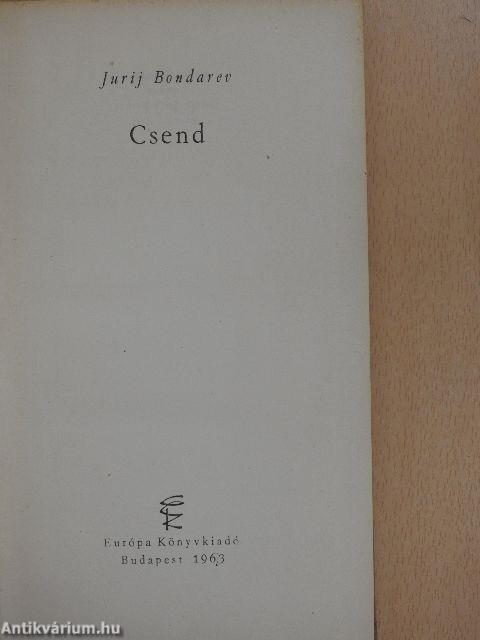 Csend