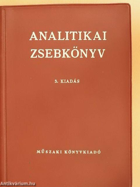 Analitikai zsebkönyv