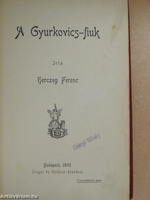 A Gyurkovics-fiuk