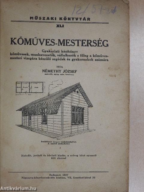 Kőműves-mesterség