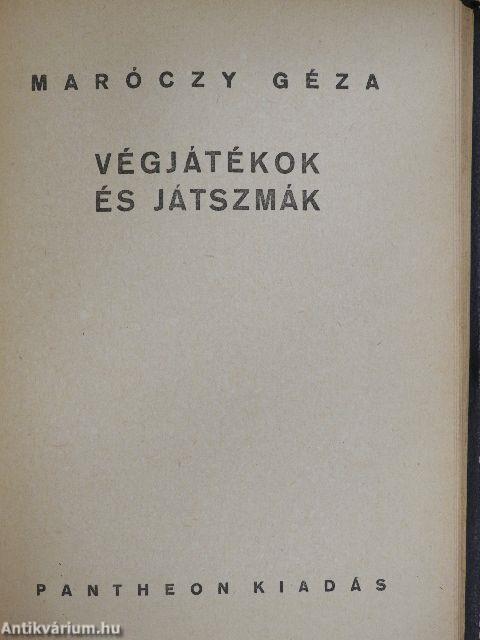 A modern sakk vezérkönyve/A haladó sakkozó vezérkönyve/Végjátékok és játszmák