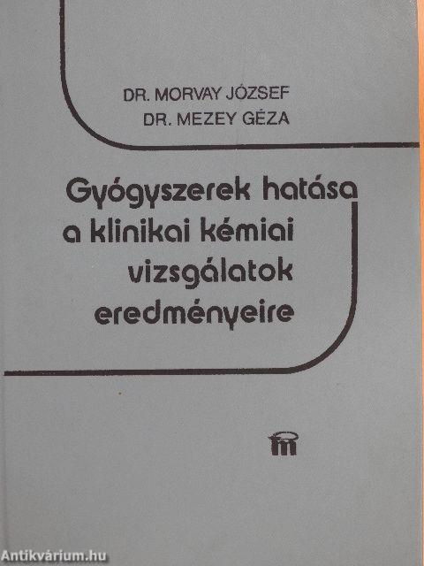 Gyógyszerek hatása a klinikai kémiai vizsgálatok eredményeire