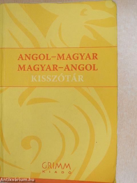 Angol-magyar/magyar-angol kisszótár