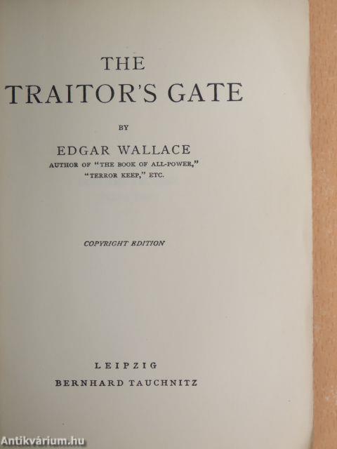 The traitor's gate