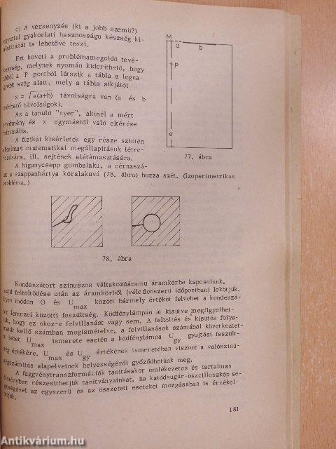 Tanítási módok, eljárások, ötletek a matematikában