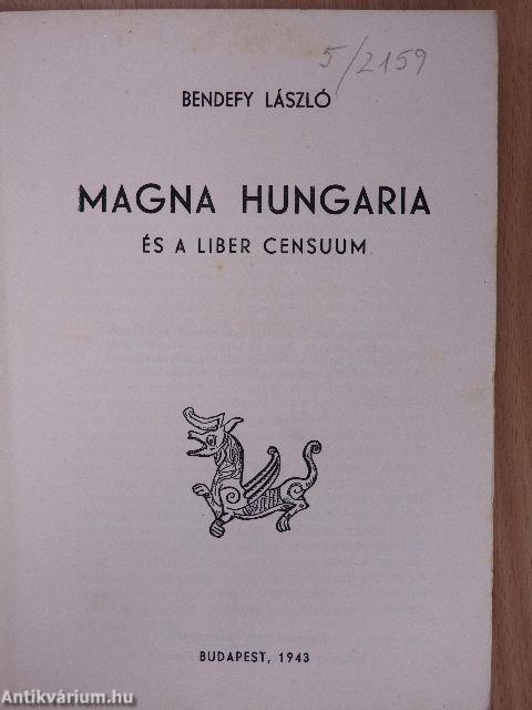 Magna Hungaria és a Liber Censuum