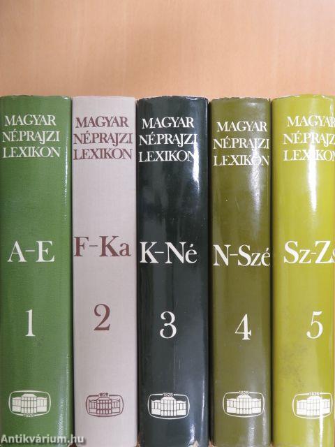 Magyar néprajzi lexikon 1-5.