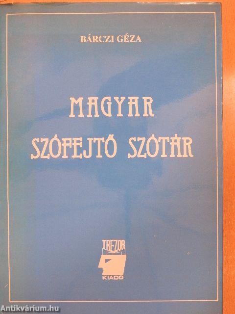 Magyar szófejtő szótár