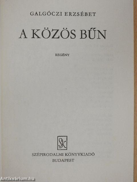 A közös bűn