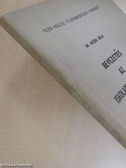 Bevezetés az iskolapszichológiába I.