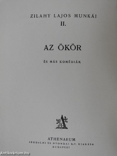 Az ökör és más komédiák