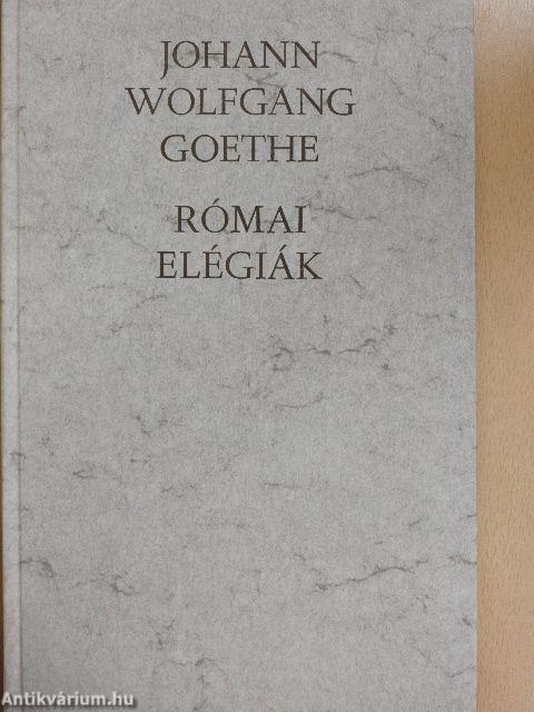 Római elégiák