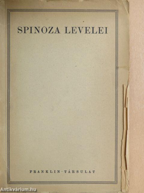 Spinoza levelei