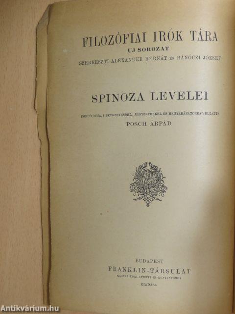 Spinoza levelei