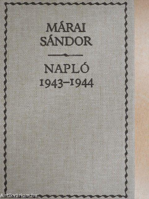 Napló 1943-1944