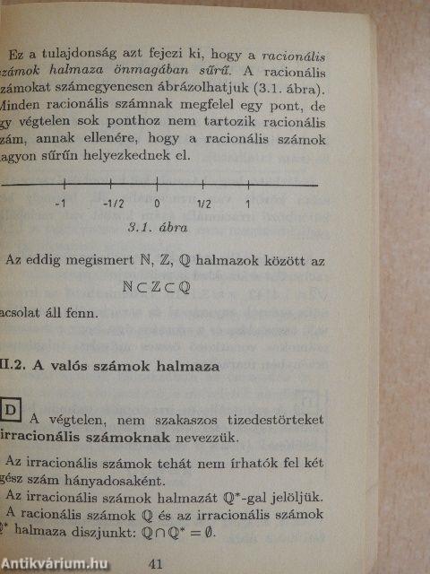 Kisokos matematikából