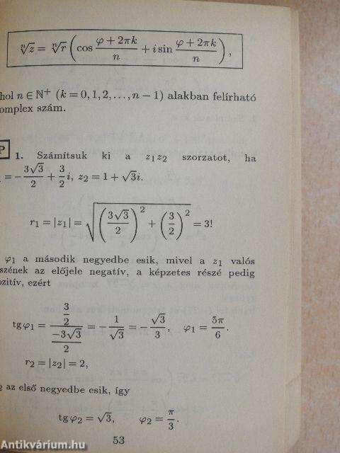 Kisokos matematikából