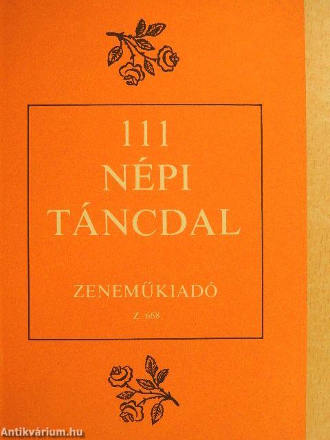 111 népi táncdal