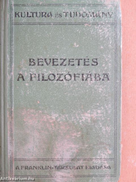 Bevezetés a filozófiába