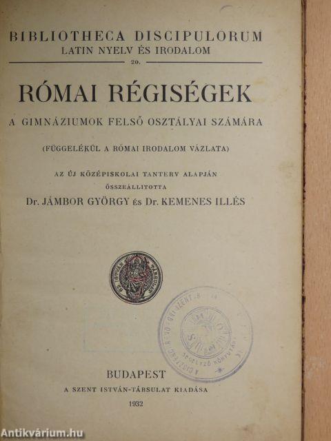 Római régiségek