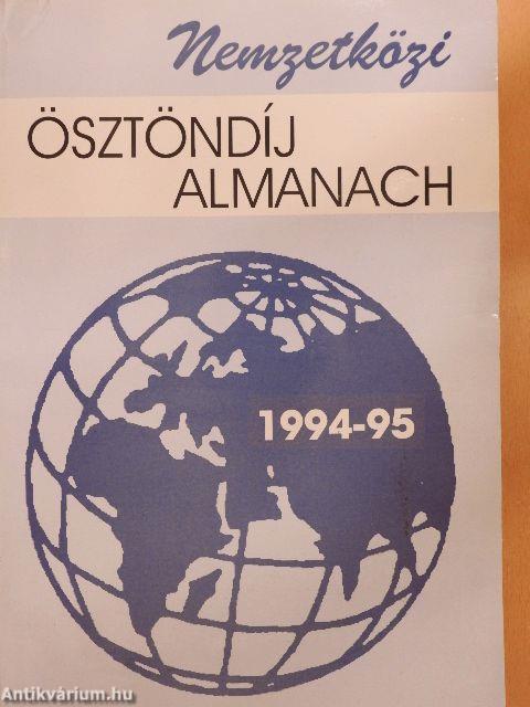 Nemzetközi Ösztöndíj Almanach 1994-95