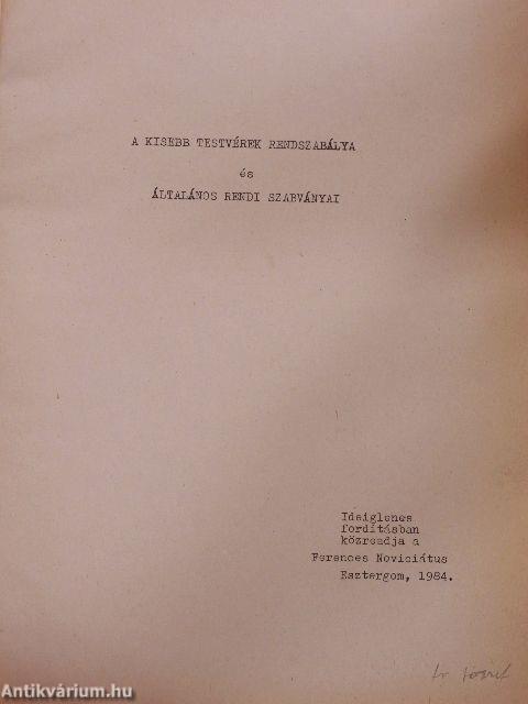 Regula - Konstitúció