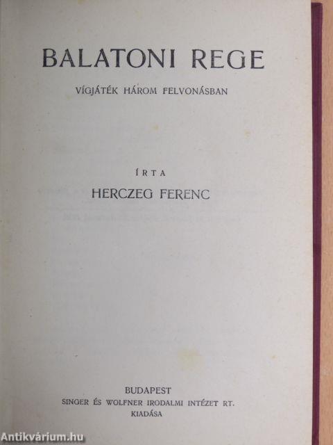 Balatoni rege/Az ezredes/Tilla