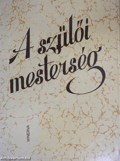 A szülői mesterség