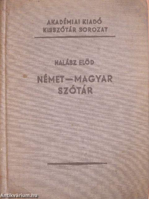 Német-magyar szótár