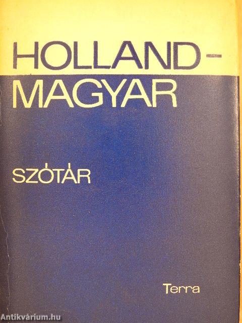 Holland-magyar szótár 