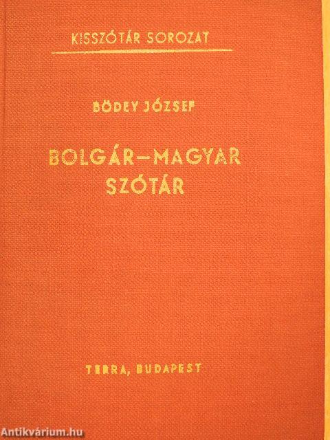 Bolgár-magyar szótár