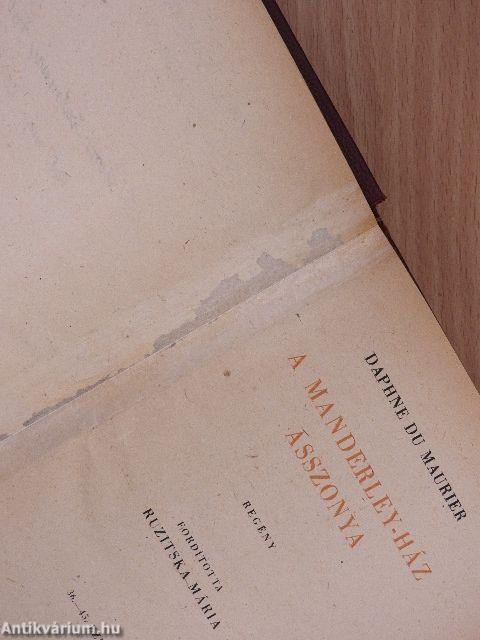 A Manderley-ház asszonya