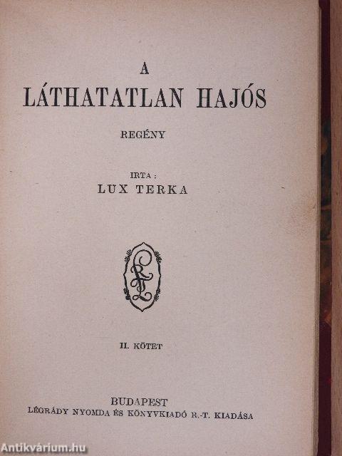 A láthatatlan hajós I-II.