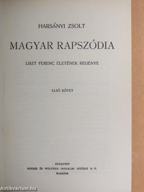 Magyar rapszódia I-IV.