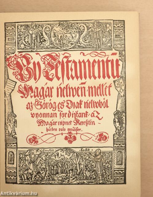 Új Testamentum (bőrkötéses, bibliofil példány)