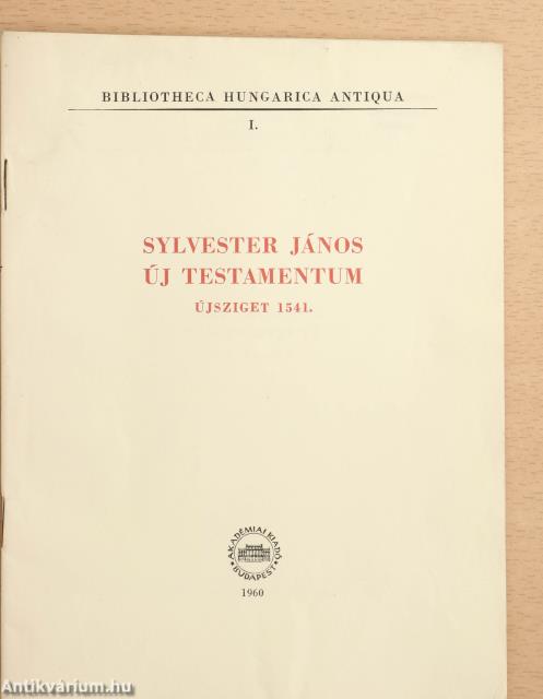 Új Testamentum (bőrkötéses, bibliofil példány)