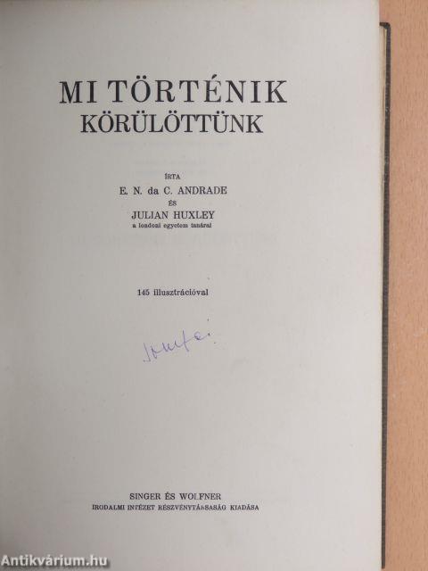 Mi történik körülöttünk